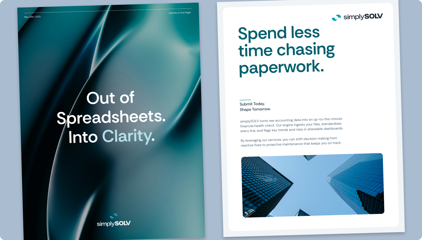 Out of Spreadsheets