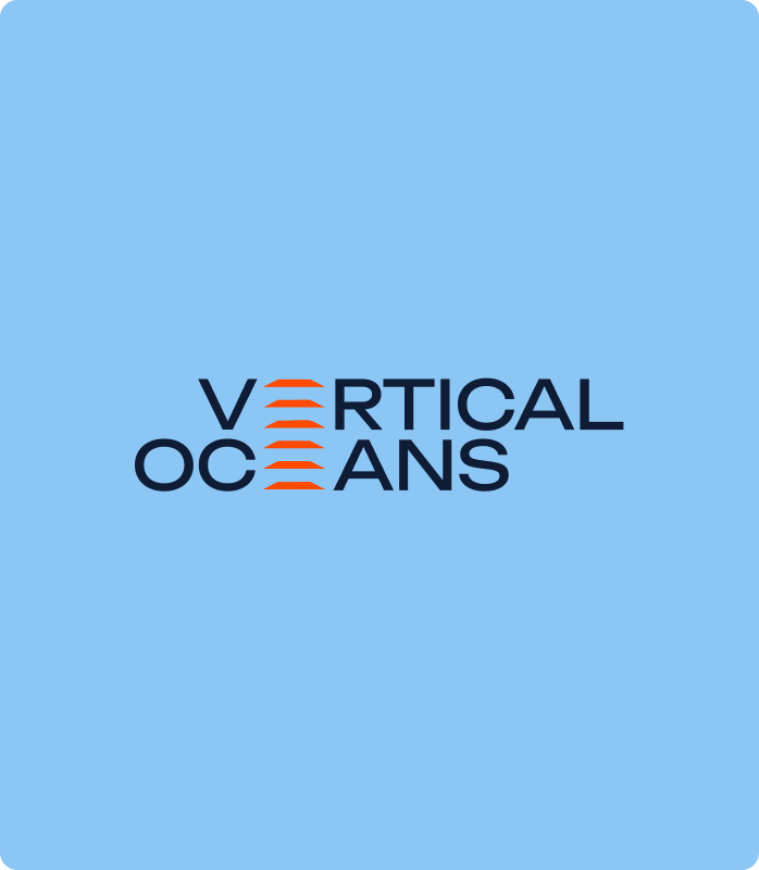 Vertical Oceans Card